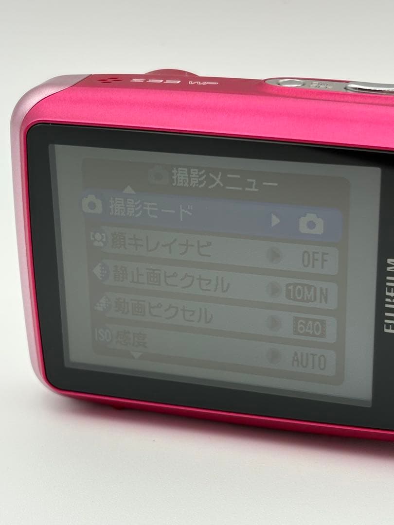 【美品】FUJIFILM 防水 FinePix Z33WP ピンク 動作品