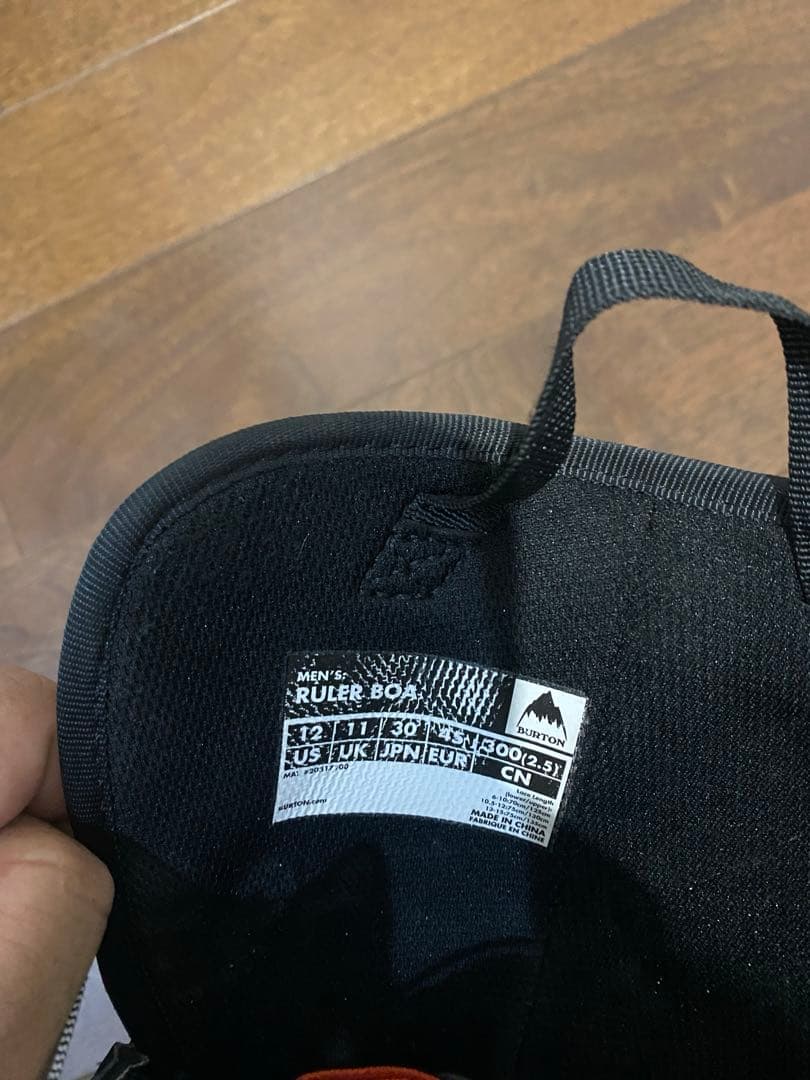 バートンスノーボードブーツ30センチ