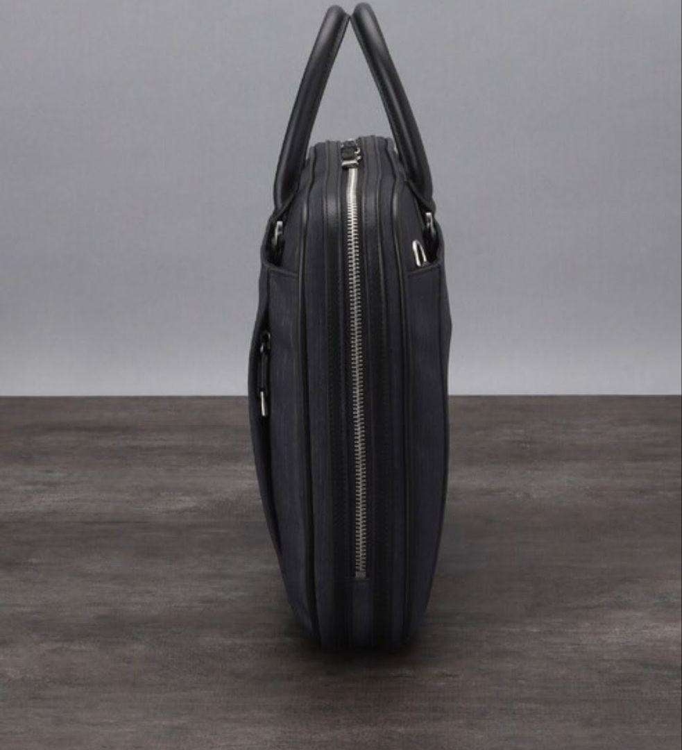 タケオキクチ　ヘアライン スリム ブリーフケース