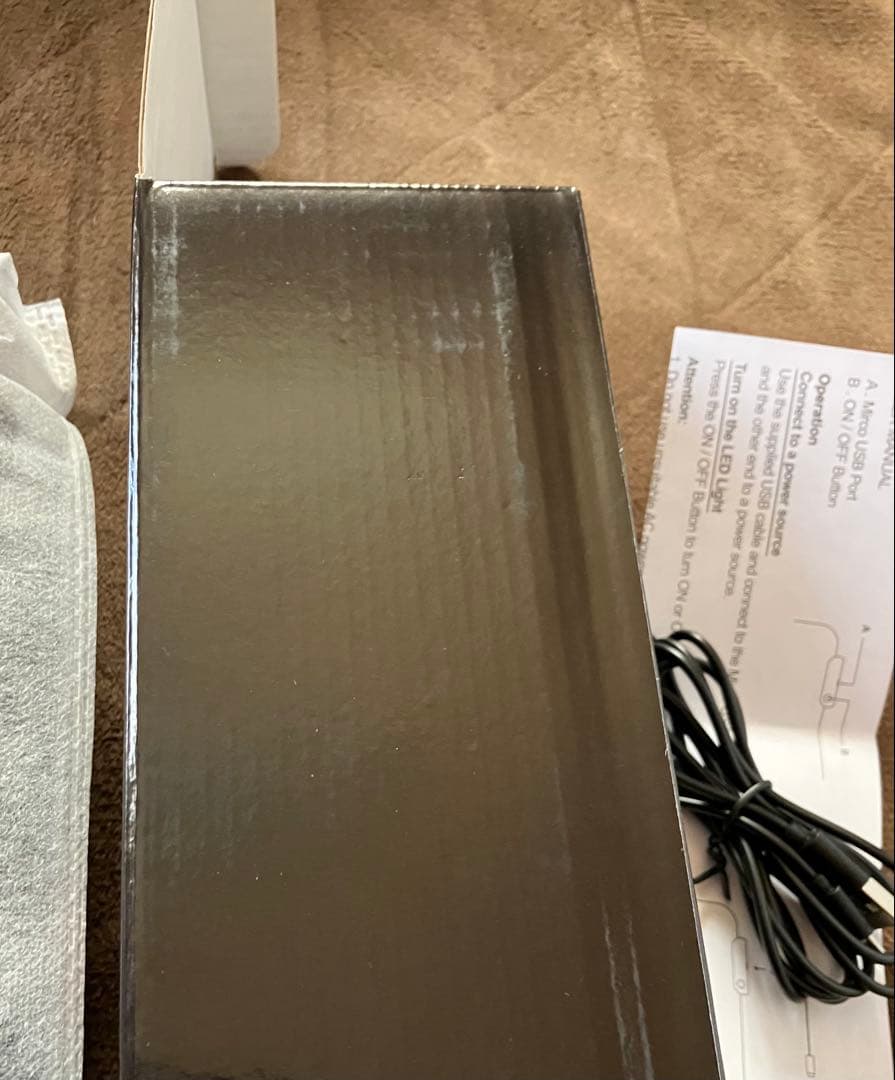 『トロン：アレス』オリジナルレッドデスクマット/Tron: Ares/ディズニー