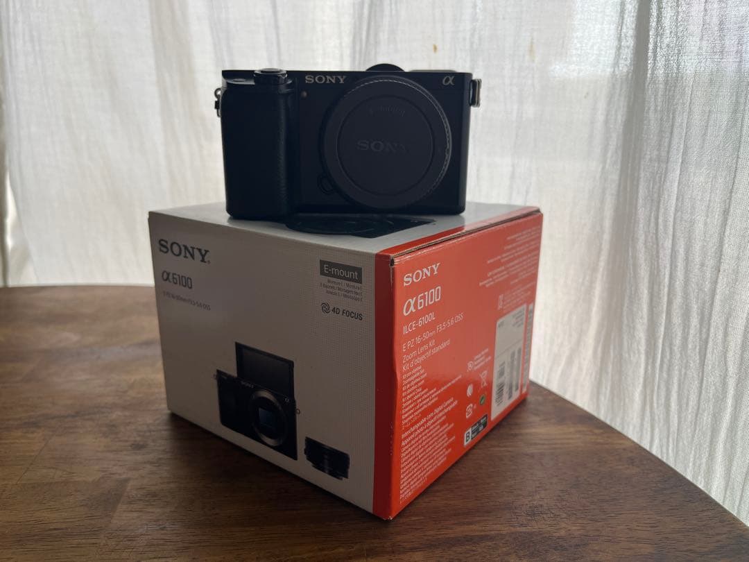 【海外仕様】SONY α6100 ミラーレスカメラ 3本レンズ付き