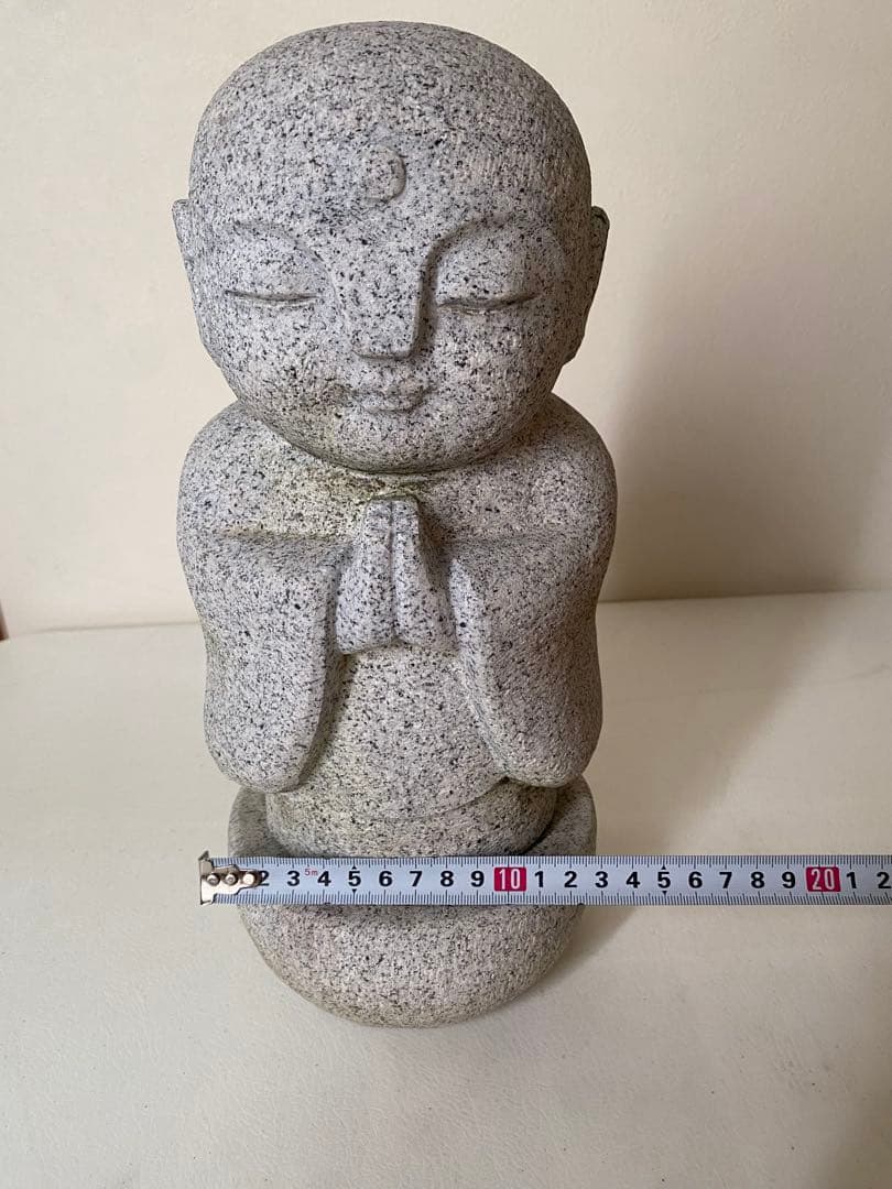 御影石　お地蔵さま　置物