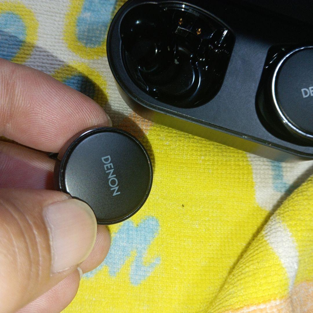 【音抜群◇】DENON PerL Pro 961 ワイヤレスイヤホン ブラック