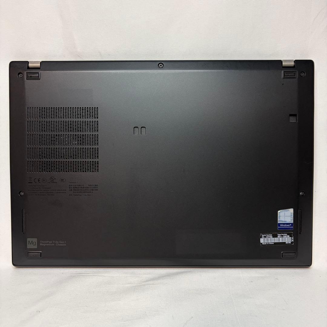 美品 ThinkPad T14s Gen1 10世代 i7 16GB 512GB