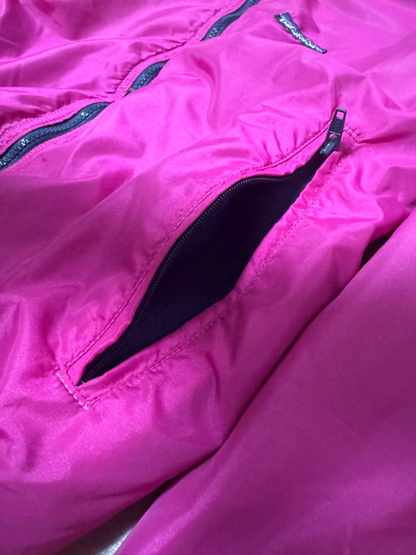 M*u様 80s USA製 Patagonia シェルドシンチラ ピンク 三角タ