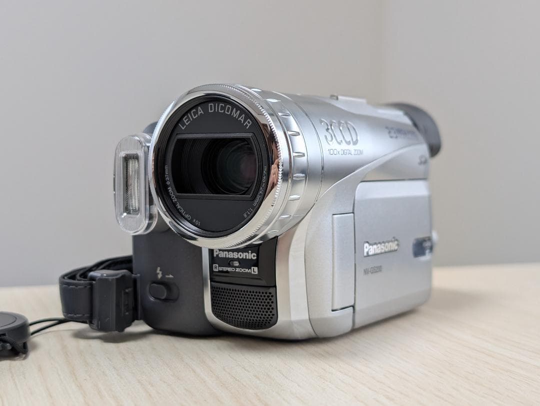 Panasonic NV-GS200 miniDVビデオカメラ ダビングに