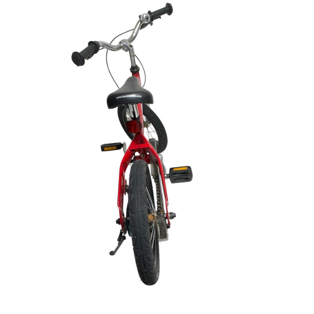 へんしんバイク　14インチ　レッド