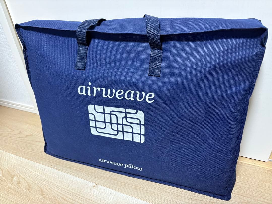 【オプティマス】airweave 低反発枕 ネイビー
