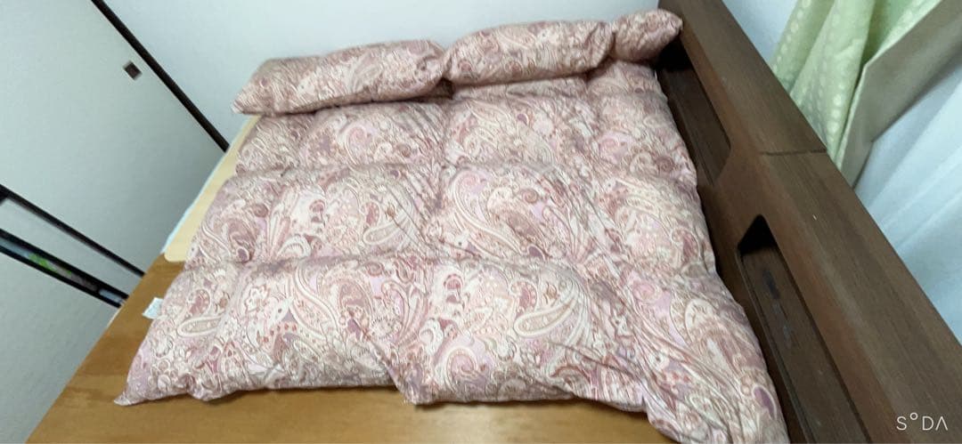 西川の羽毛掛け布団　ダブルロング　ハンガリーホワイトダック1.7kg使用