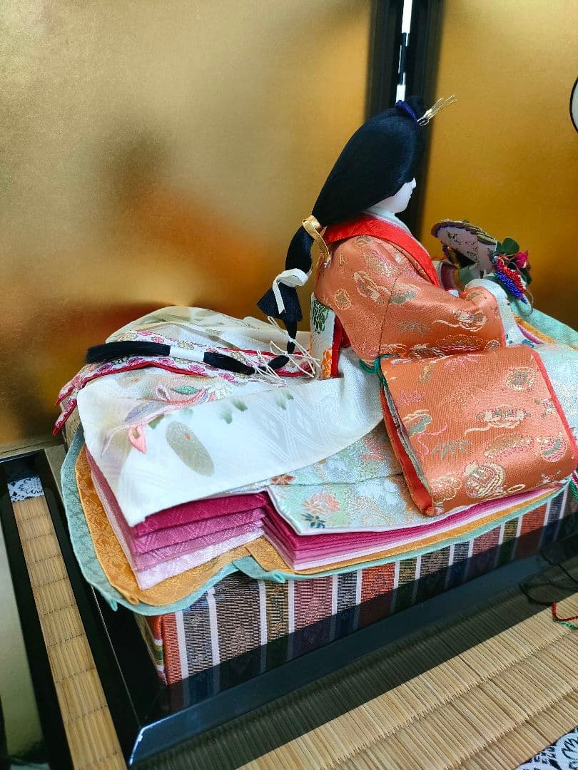 直前週末お値下げ逸品 おひな様 ひな祭り 久月 親王飾り綺麗なお顔 平安光義作