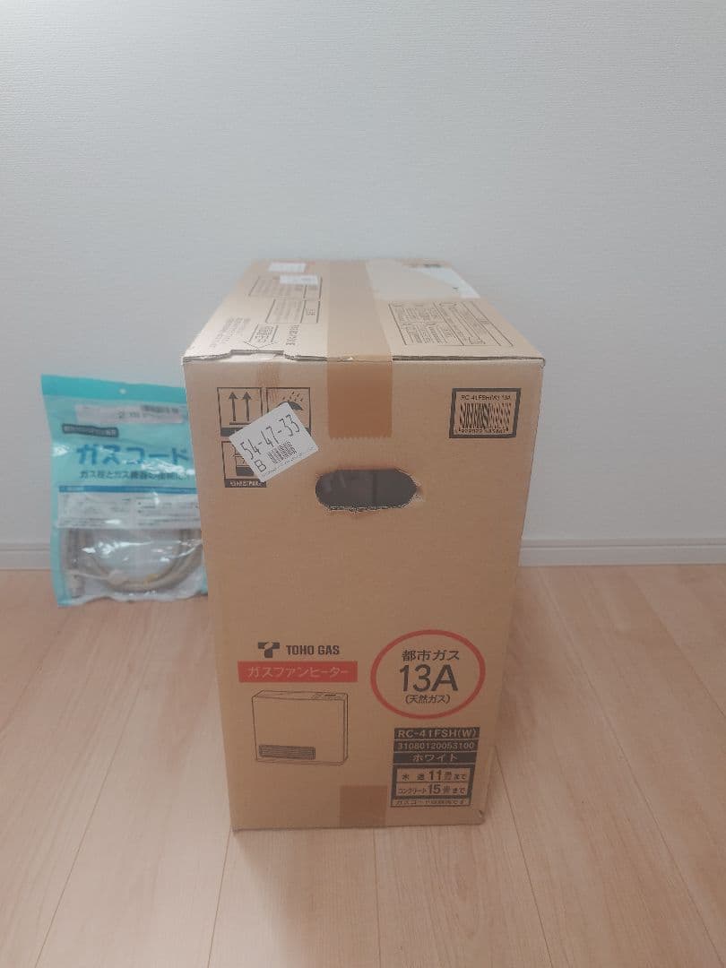 【未開封】【未使用】TOHO GAS ガスファンヒーター 13A
