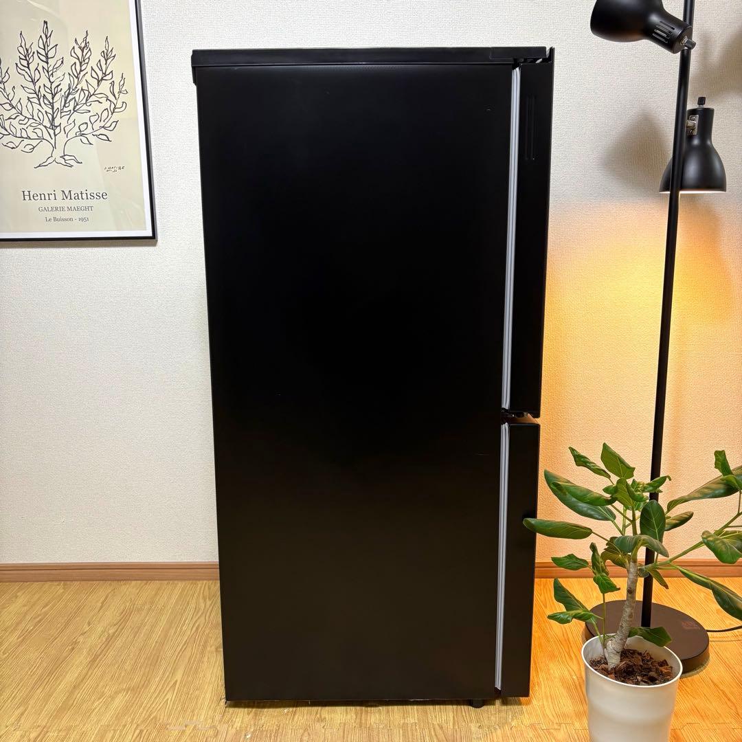 2023年製 冷蔵庫 一人暮らし 単身用 小型 3ヶ月保証付き ガラスドア 高級