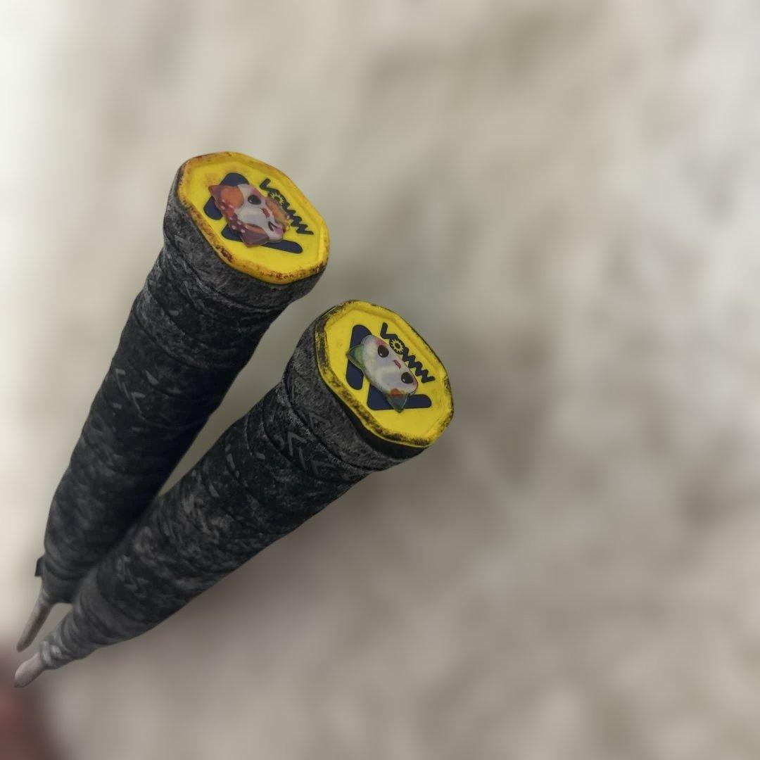 【2本セット】MMOA XENEPOWER16 バドミントンラケット シルバー