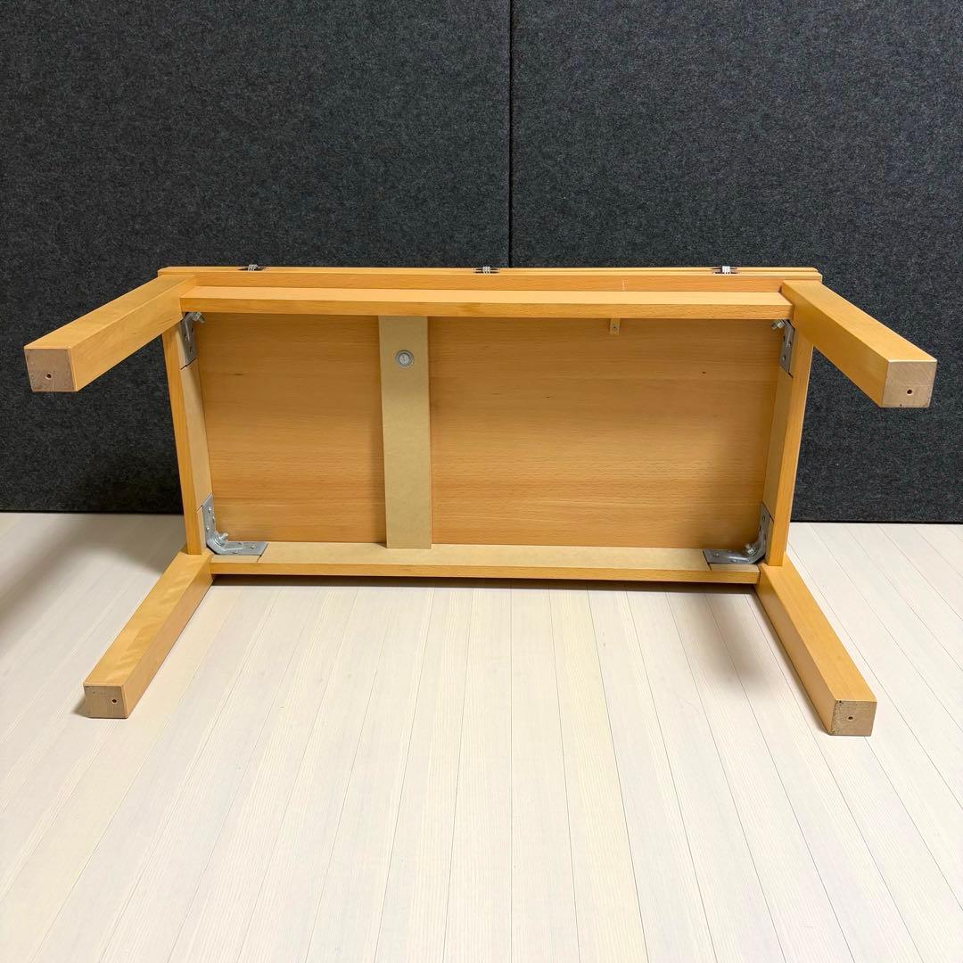 バタフライテーブル　回転式テーブル　センターテーブル　ローテーブル　折りたたみ