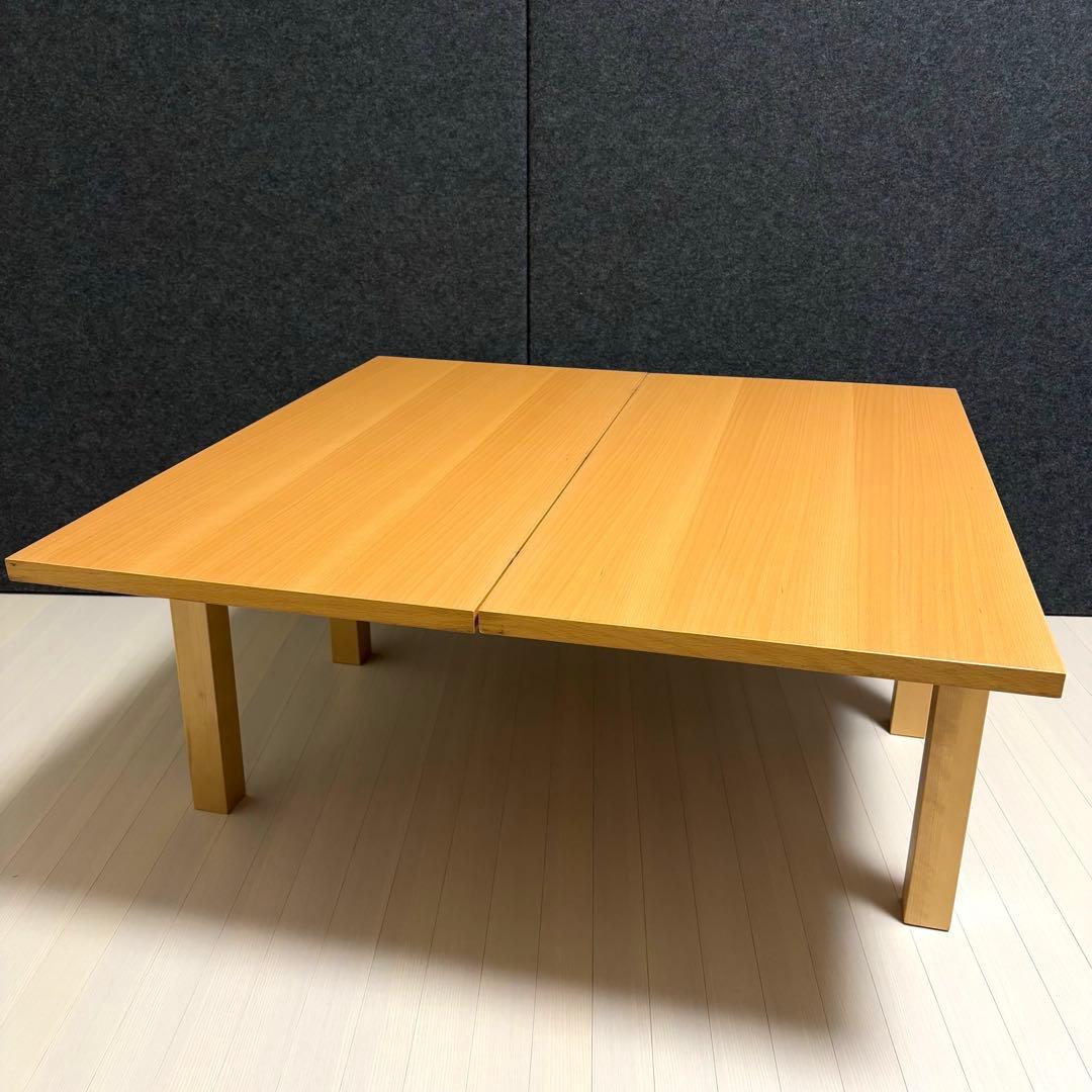 バタフライテーブル　回転式テーブル　センターテーブル　ローテーブル　折りたたみ