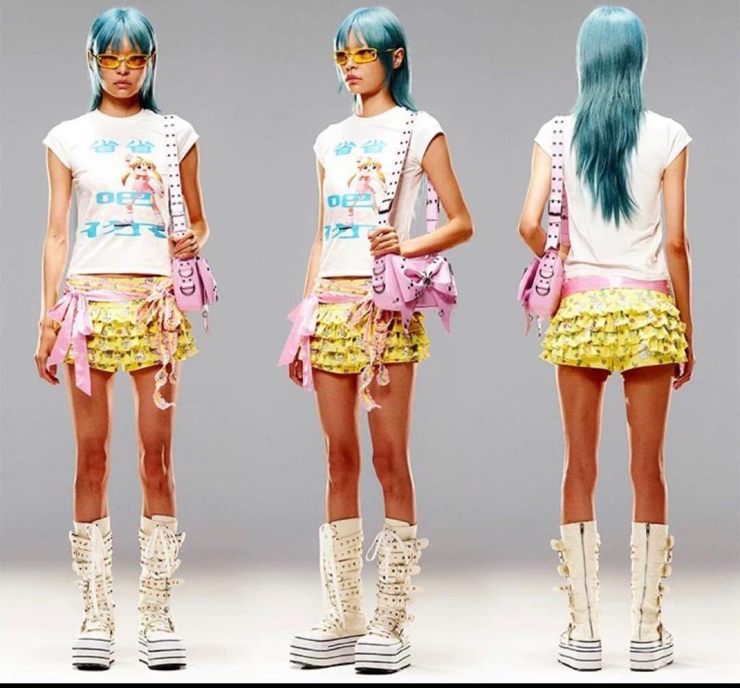 CFIERCE リボン　ショルダーバッグ　ピンク　newjeans xg