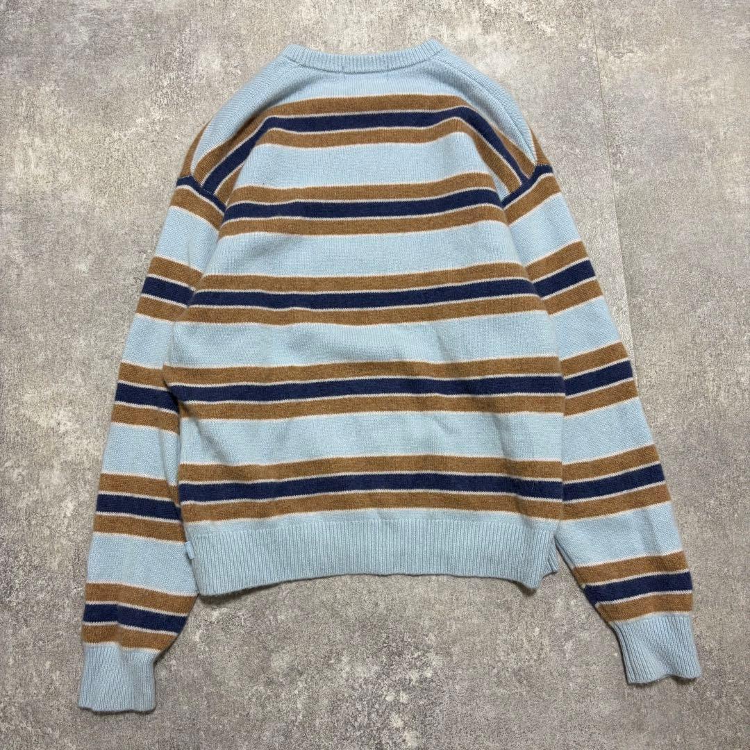 トップス 24AW Supreme Cashmere Sweater BlueStripe