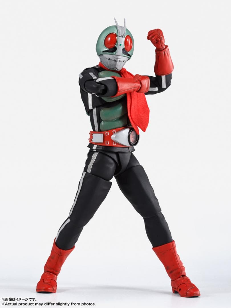 S.H.Figuarts（真骨彫製法） 仮面ライダー新2号 ＋ 新サイクロン号