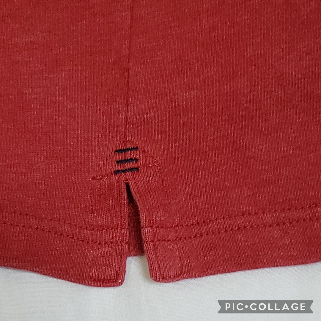 Canterbury　ラガーシャツ　パッチ&刺繍　オリジナルボタン　Lサイズ長袖