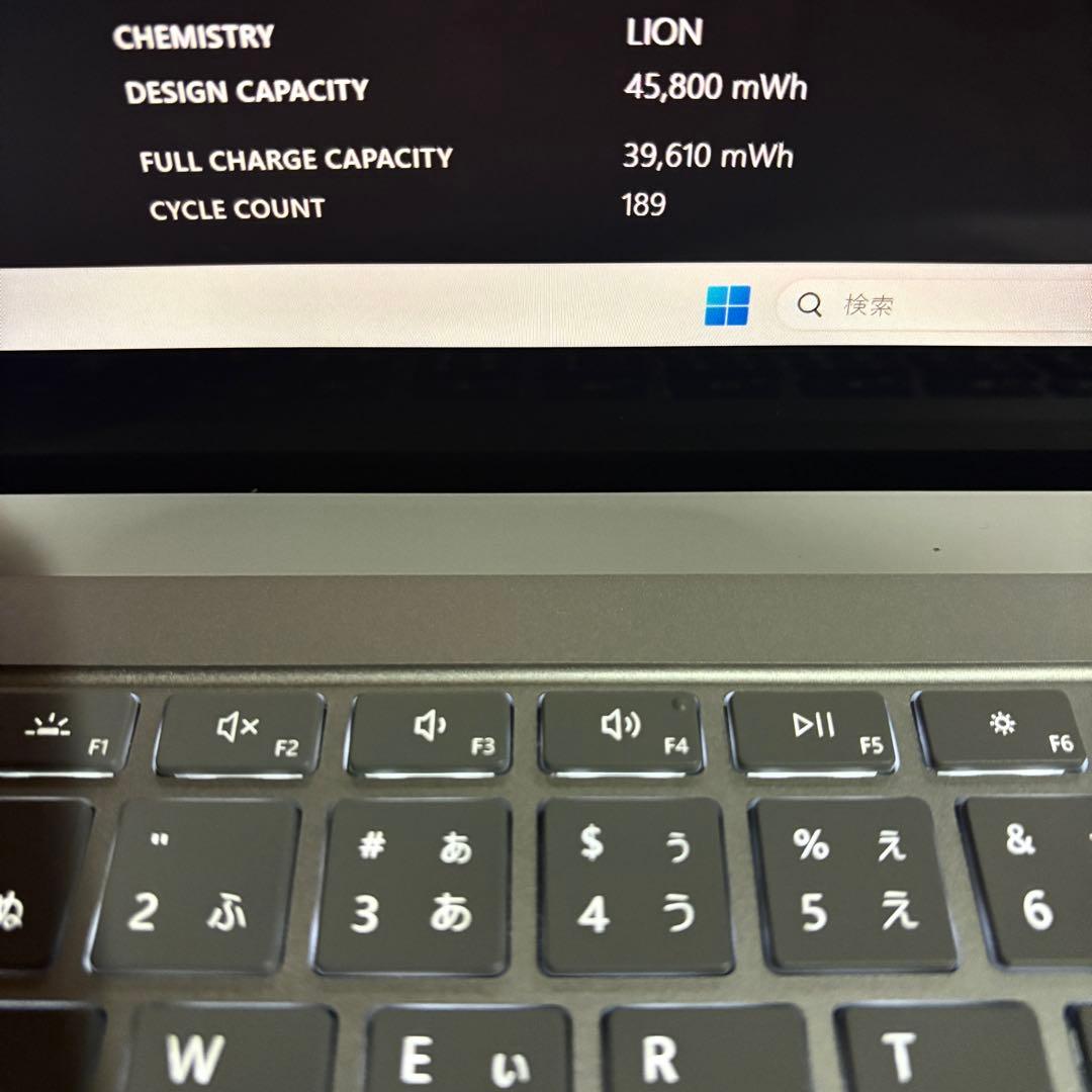 1台限定！バッテリー良好！ Surface Laptop3 ゲーミング