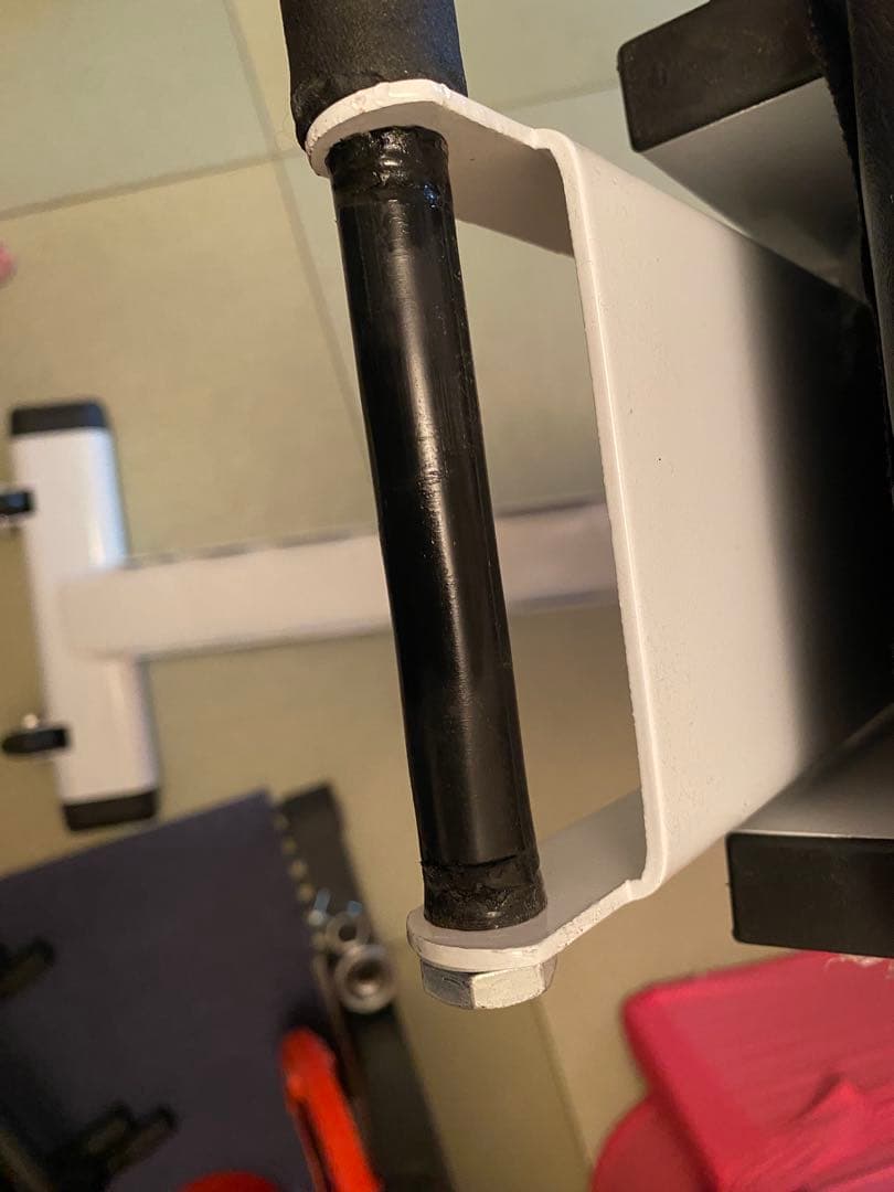 IROTEC トレーニングベンチ 黒/赤