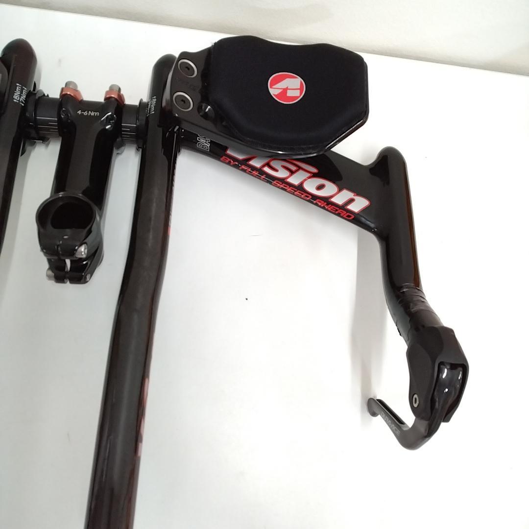 若《FBQMH》Vision　TTハンドル　DH　バーバーエンドシフター