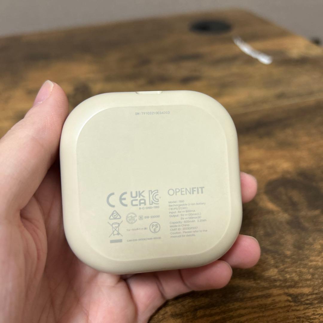 SHOKZ Open fit ホワイト