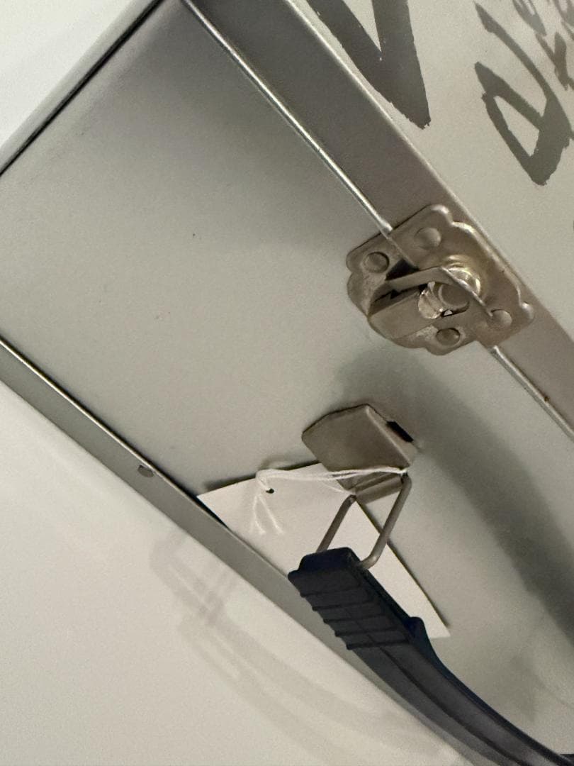 コムデギャルソン 青山限定 希少 メッセージ トランク　大 ブリキ