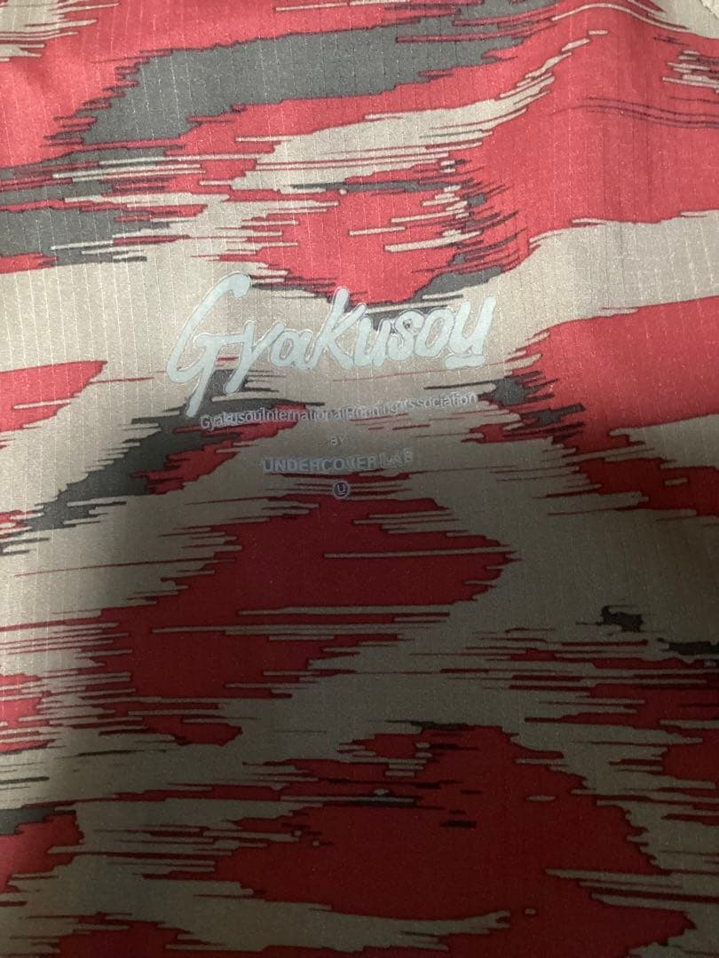 GYAKUSOU 15SS ライトウェイトレーサージャケット XL レッド