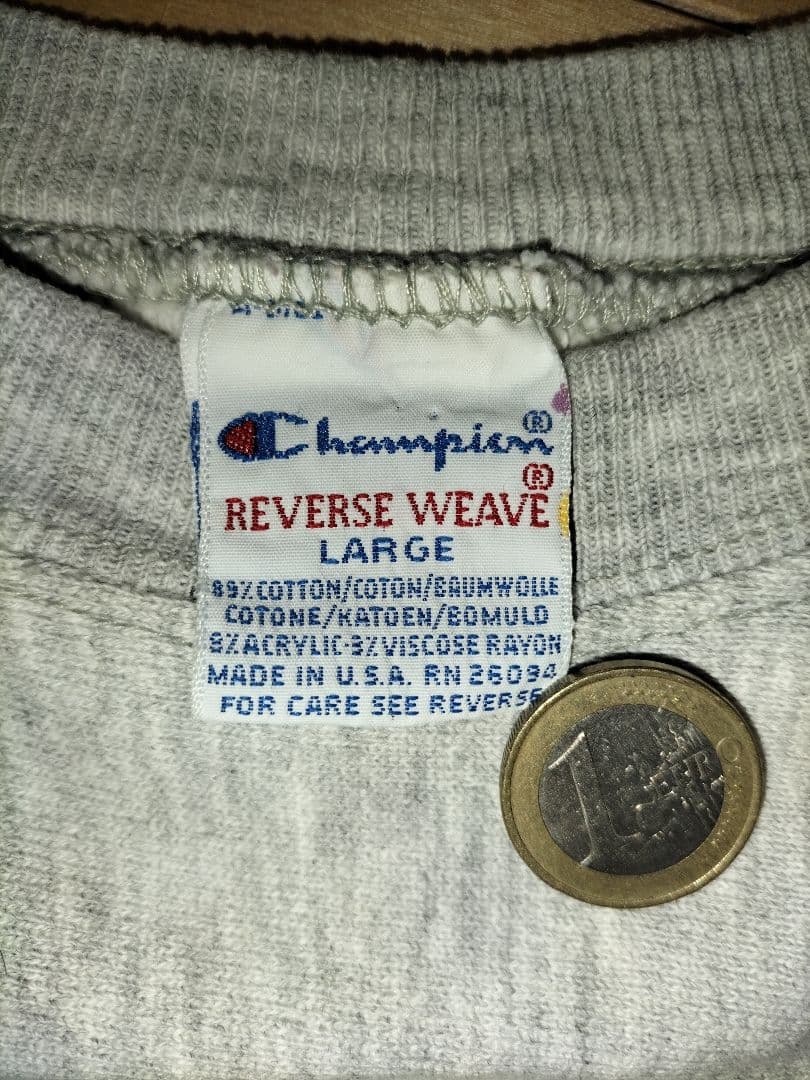 90s Championリバースウィーブ USA製 バージニア工科大学 Lサイズ