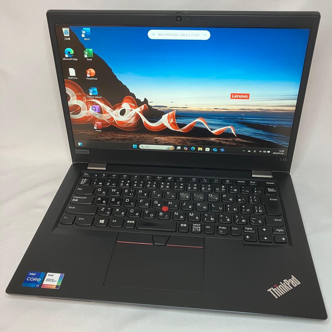 ThinkPad L13 Gen2 第11世代 i7 16GB SSD フルHD