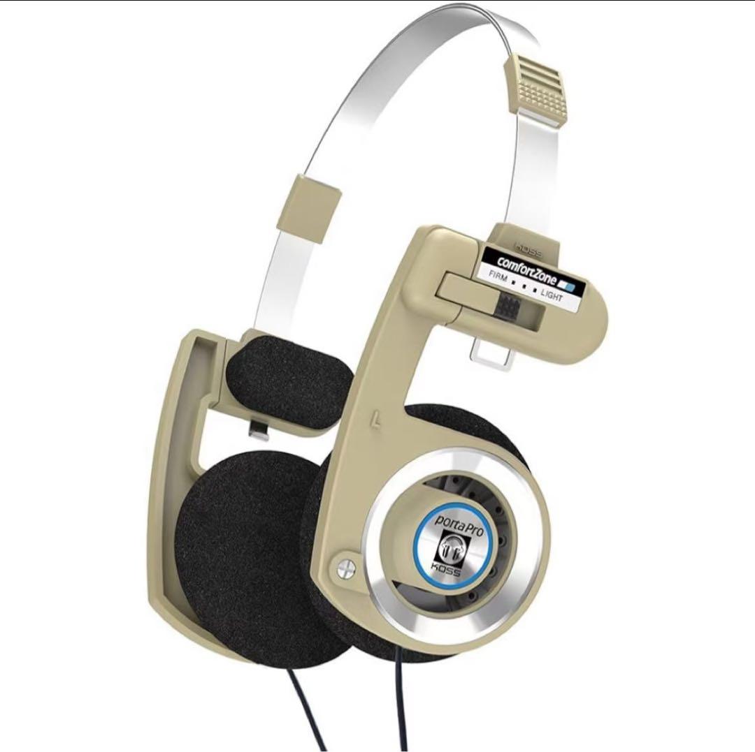 Koss Porta Pro 限定版オンイヤーヘッドホン交換用イヤーパッド付き