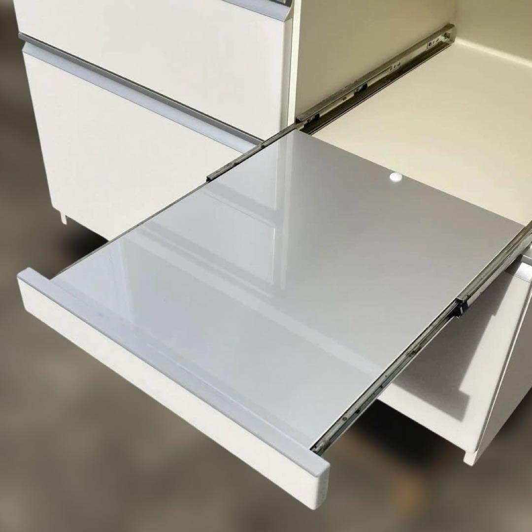 パモウナ　オープンレンジボード　食器棚　幅100cm レンジ台　キッチンボード