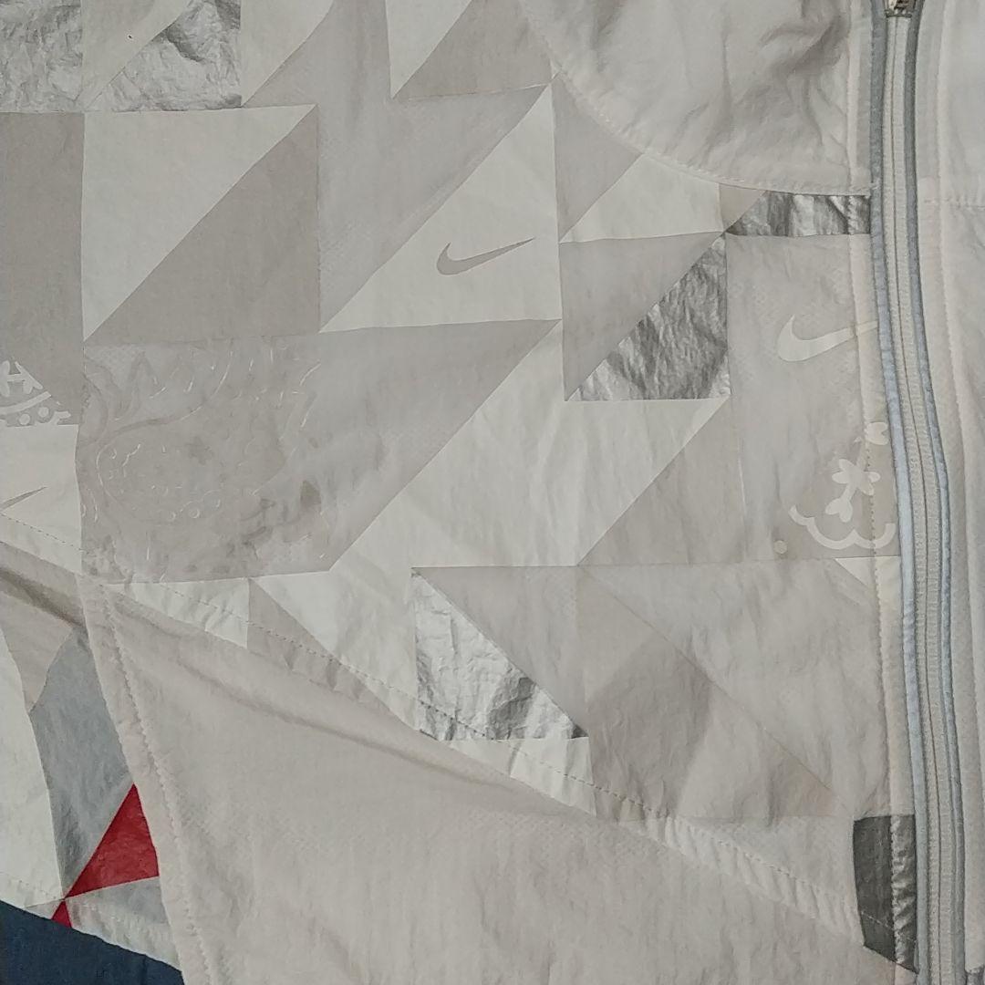 希少デザイン☆ナイキ 刺繍 ペイズリー クレイジーパターン ナイロンジャケット