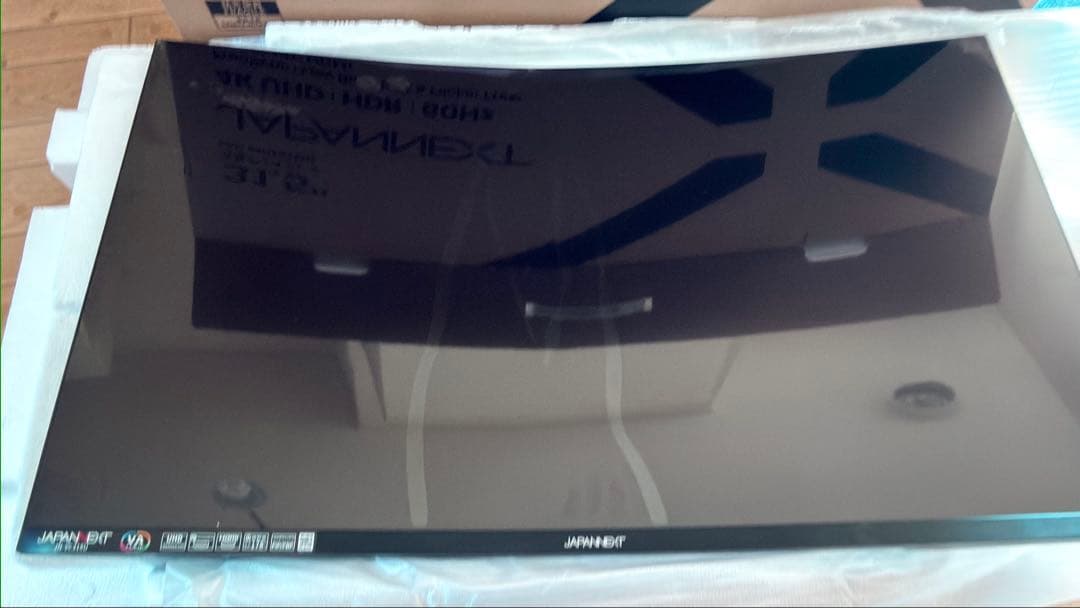 【ジャンク品】JAPANNEXT 31.5インチ 4K UHD HDR モニター