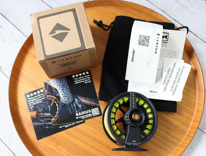 ラムソン リキッド Sシリーズ フライリール LQS-5+REEL-DYBRK