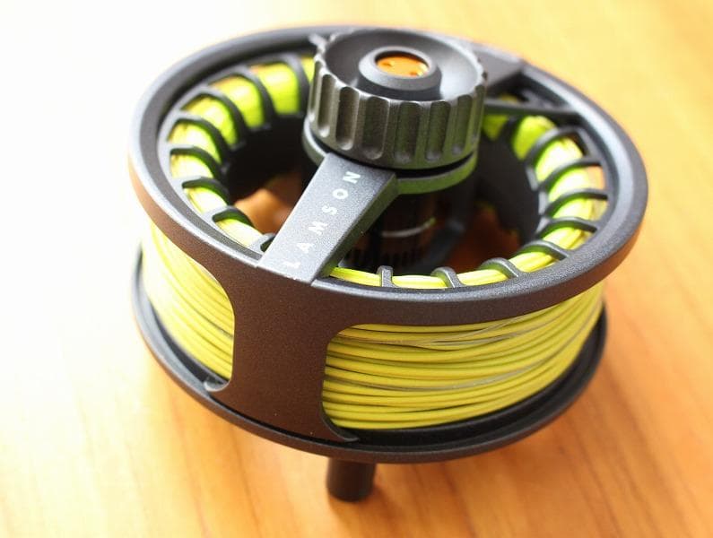 ラムソン リキッド Sシリーズ フライリール LQS-5+REEL-DYBRK