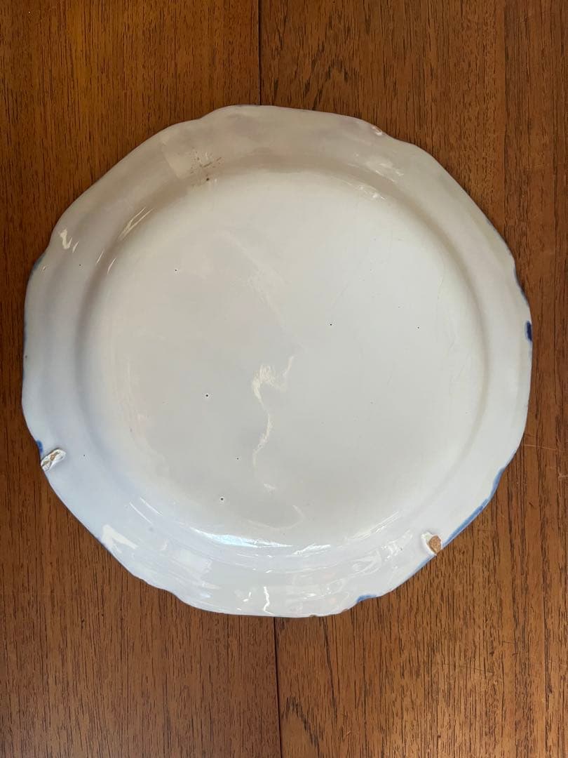 フランスアンティーク　ムスティエ　プレート