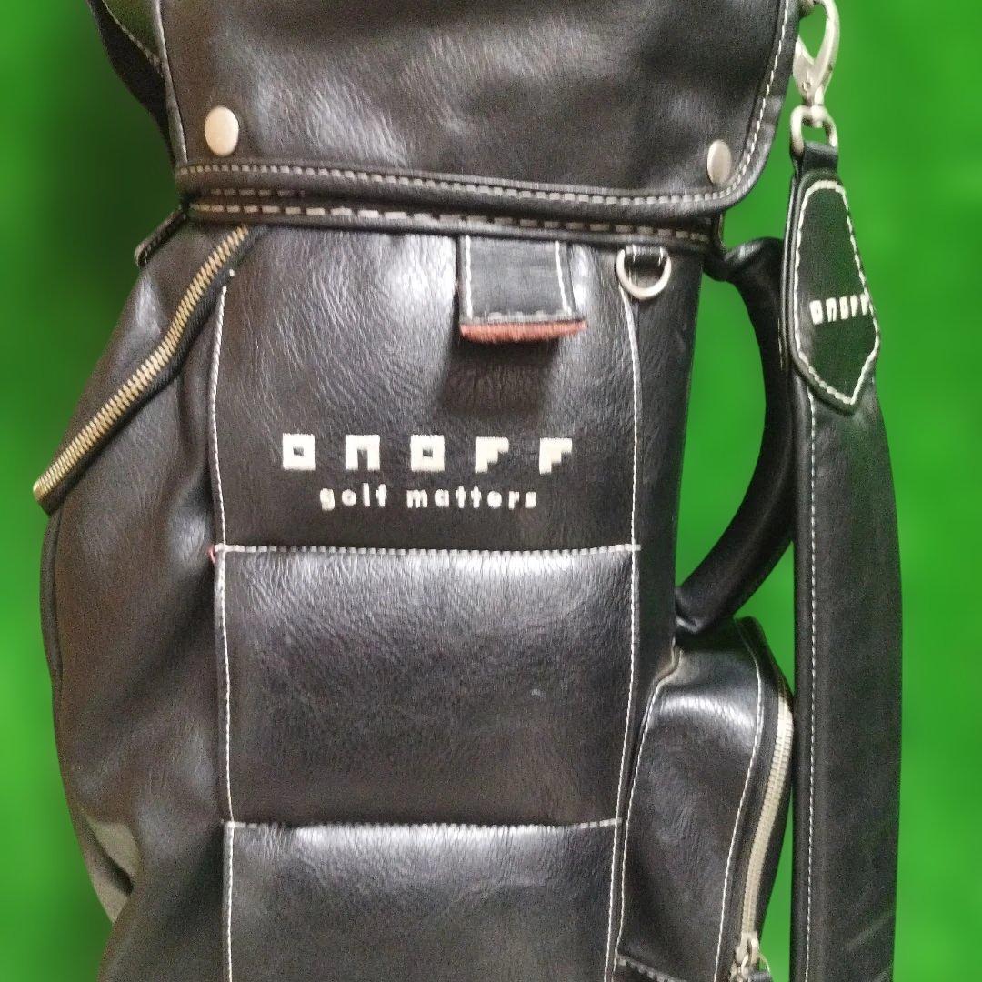 ONOFF オノフレザー風キャディバッグ ※状態考慮int