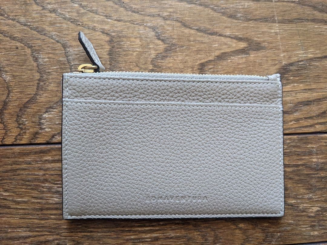 ボナベンチュラ　BONAVENTURA ストラップ付き　ジップカードホルダー