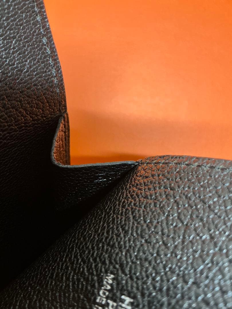 C*a様 HERMES エルメス ヴェスパ ストラップ ポーチ マルチケース 黒