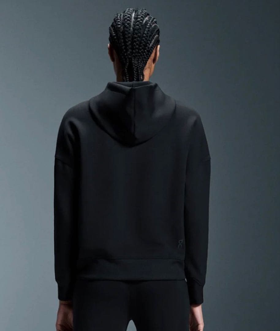 ウォーキング・ランニングウェア On Zipped Hoodie women's Black