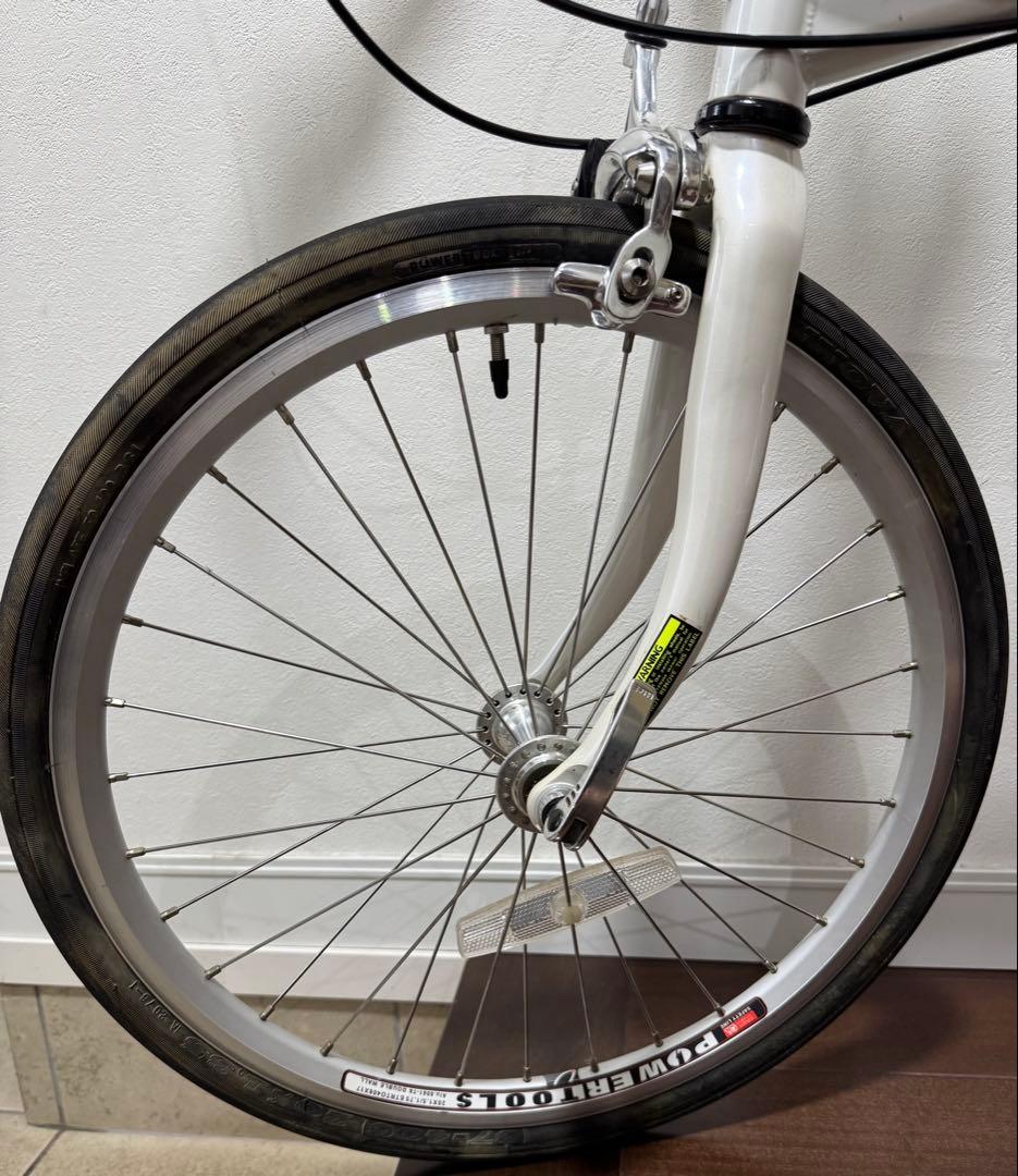 KHS F20R 折りたたみ自転車 ホワイト