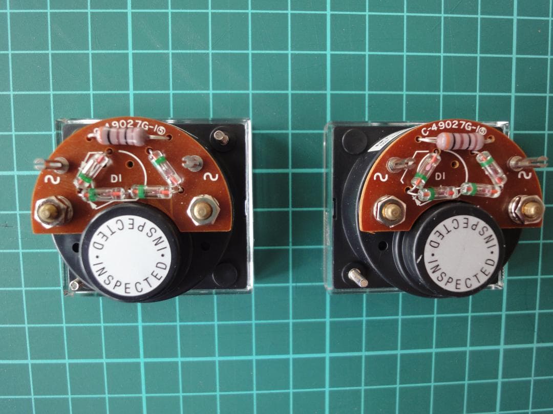 自作ステレオVUメーター186号機　桑野電機 TRR-45（新品未使用）