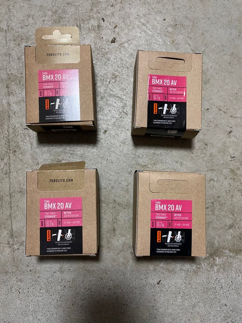 TUBOLITO チューボリート BMX 20\"x1.50-2.50\" 米式