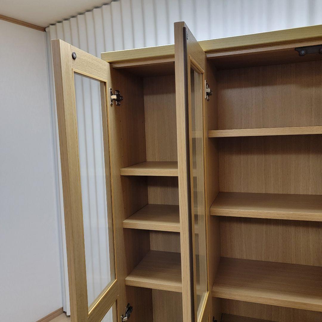 ニトリ 180cm 本棚(カット I 90 )