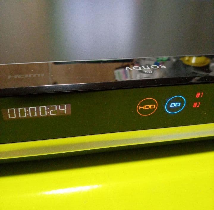 SHARP AQUOS BD-W1700 HDD新同品交換第15