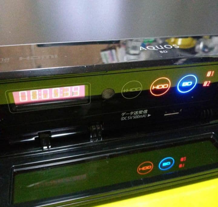 SHARP AQUOS BD-W1700 HDD新同品交換第15