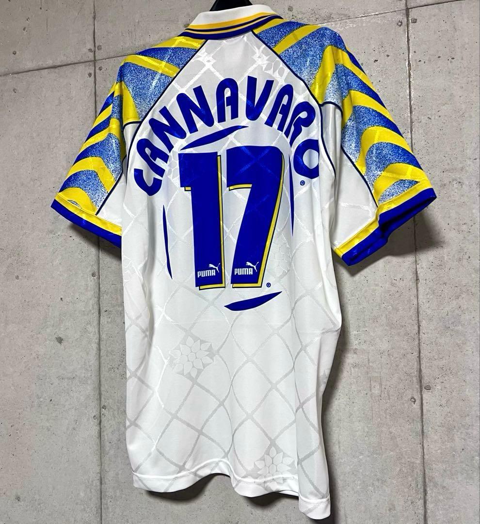 【新品/タグ付き】95-97パルマAC ♯17カンナバーロ【XLサイズ】ホーム