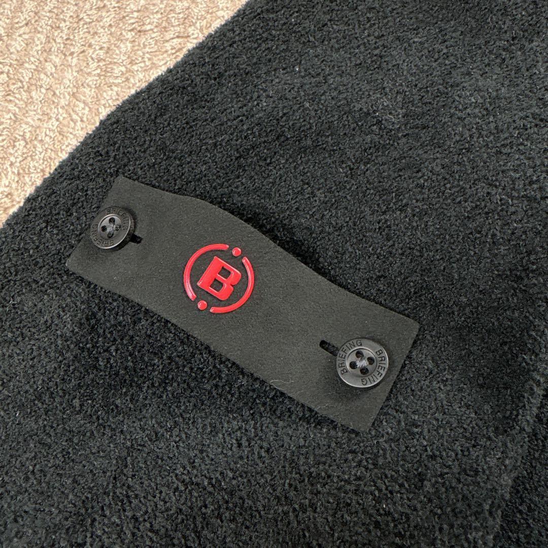 【美品】BRIEFING ブリーフィング ニット　タートル　ブラック　黒　M